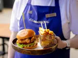 Burger and Chips 