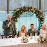 Father of the bride giving a speech