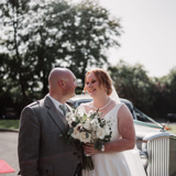 couple after marrying at boclair house hotel