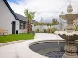 Fountain in Garden House Garden
