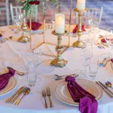 table set for dinner