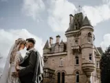 couple married at cornhill castle glasgow wedding venue