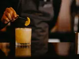 Cocktail being made at Lynnhurst