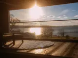 view from caledonian suite at brisbane seaside hotel in largs