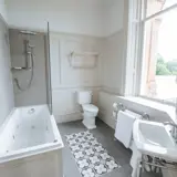 Bathroom at Cornhill Castle 