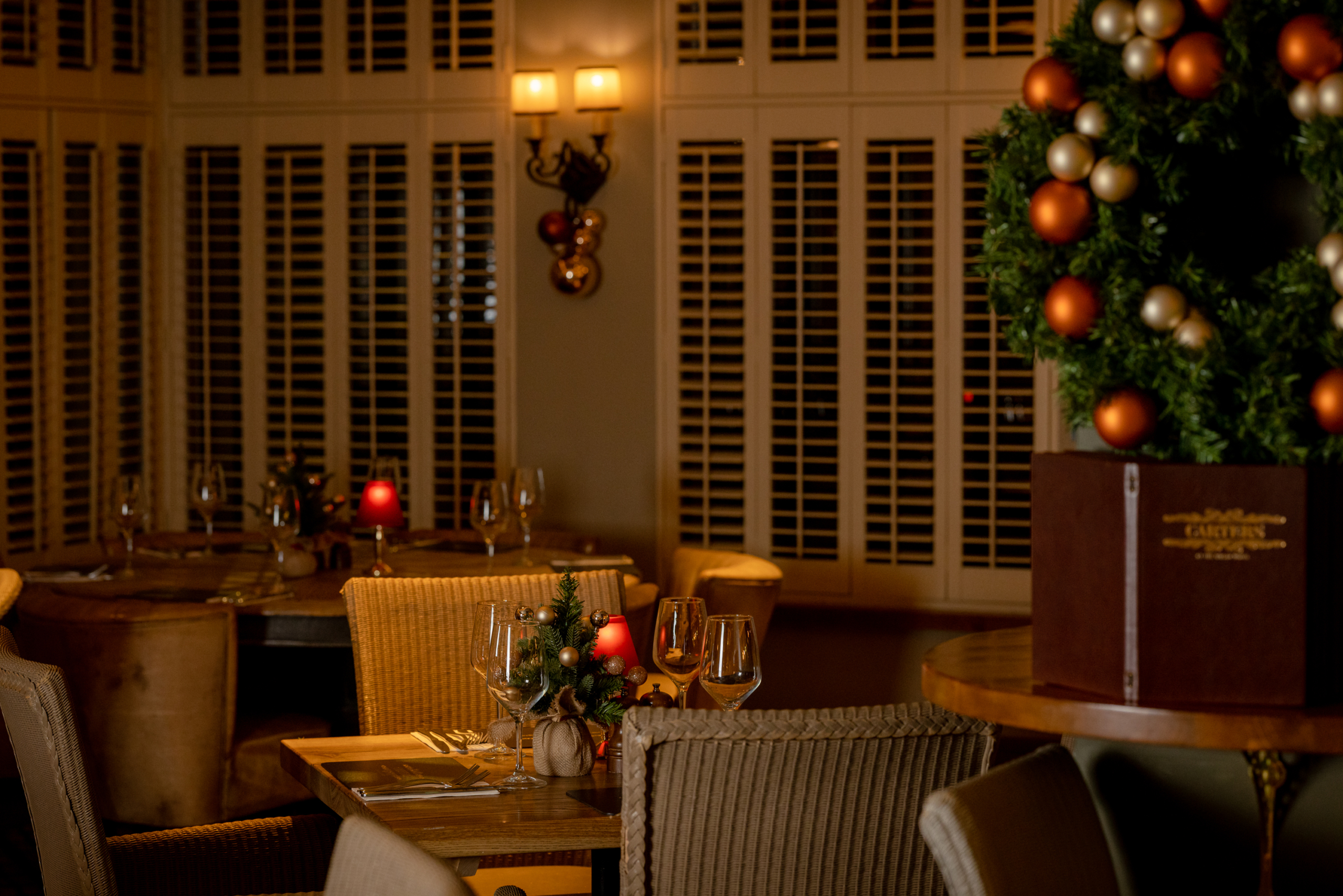 book christmas dinner at the busby hotel in scotland
