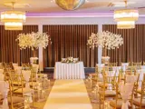 Redhurst room set up for wedding ceremony