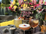 Cocktails and Afternoon Tea in the Sun