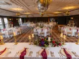 View from top table at wedding at Cornhill