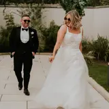 Married couple with sunglasses on