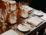 Function table setup at Boclair House