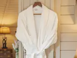Robe hung up in Lodge at Cornhill