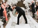Couple getting married at The Redhurst wedding venue Glasgow South